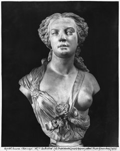 Madame Aglae Sabatier, conocida como Apollonie Sabatier, 1847 (mármol)